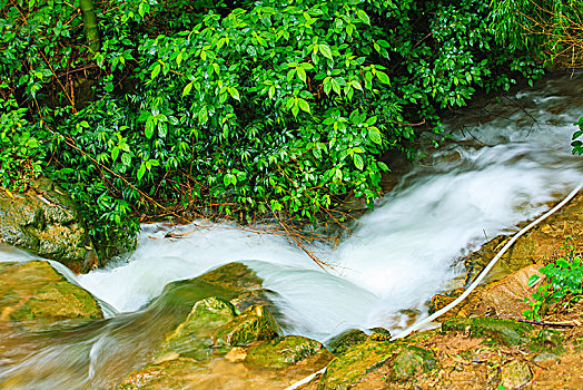 余姚,桐岭,仙境,山村,雨