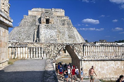 玛雅,庙宇,乌斯马尔,尤卡坦半岛,墨西哥