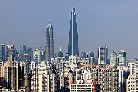 中国,上海,金茂大厦,住宅,塔,摩天大楼
