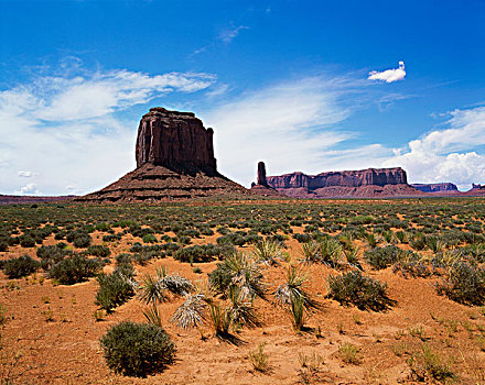 岩石构造,风景,纪念碑谷,亚利桑那,美国
