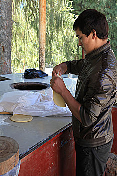 新疆美食烤馕