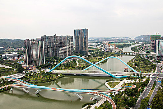广州南沙跨江桥
