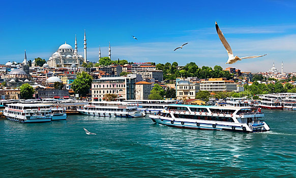 船,伊斯坦布尔