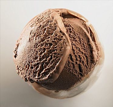 舀具,巧克力冰淇淋