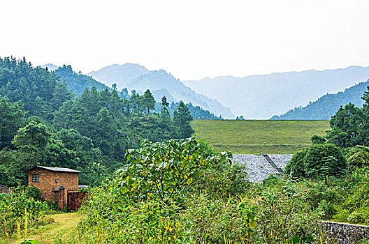 桂林山景秋色