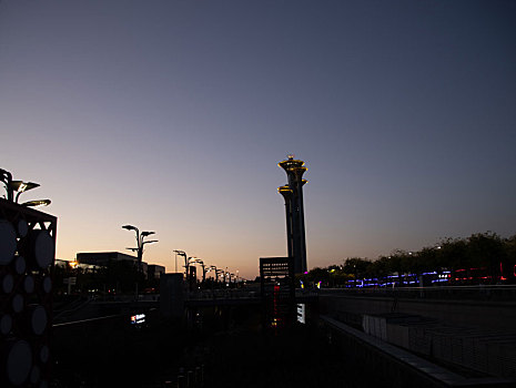 奥林匹克公园夜景