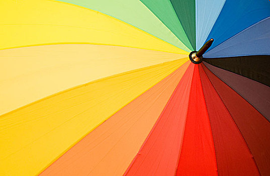 特写,彩色,伞