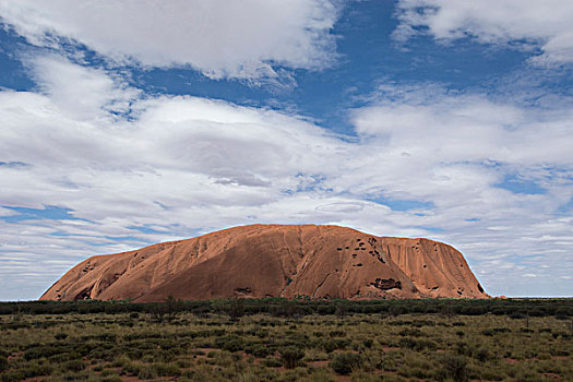 澳大利亚,乌卢鲁卡塔曲塔国家公园,乌卢鲁巨石,石头