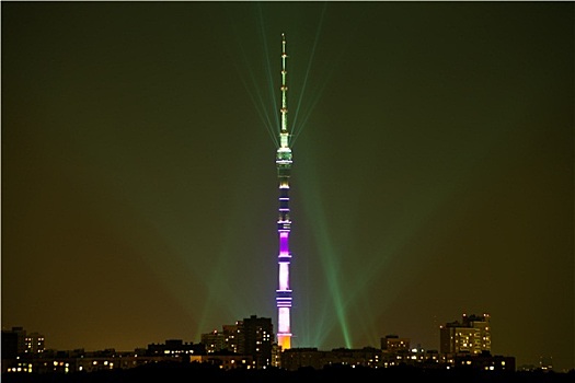 光亮,莫斯科,电视塔