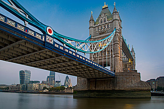 风景,金融区,塔桥,伦敦,英格兰