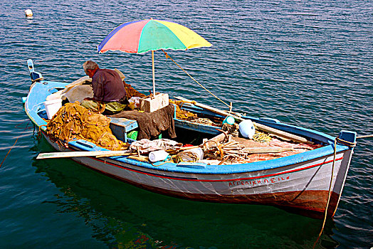 渔船,拉普兰人,凯法利尼亚岛,希腊