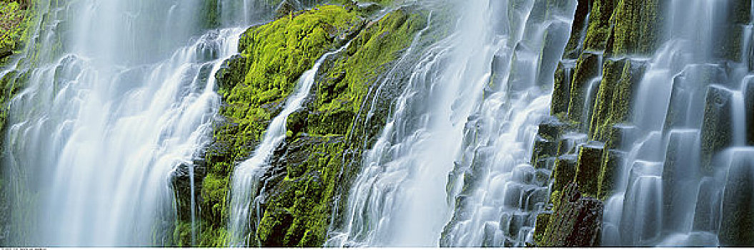 普罗克西瀑布,瀑布山,俄勒冈,美国