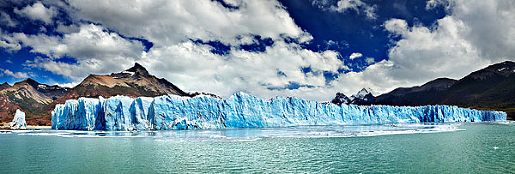 莫雷诺冰川,湖,巴塔哥尼亚,阿根廷