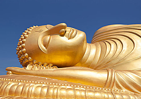 大佛,雕塑,特写,寺院,苏梅岛,省,泰国,亚洲