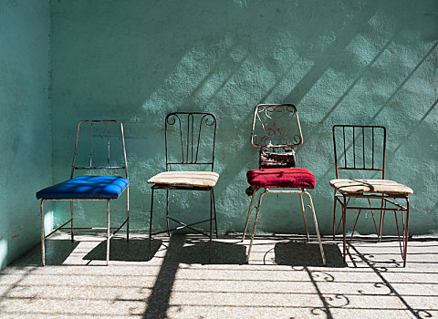 四个,椅子,哈瓦那