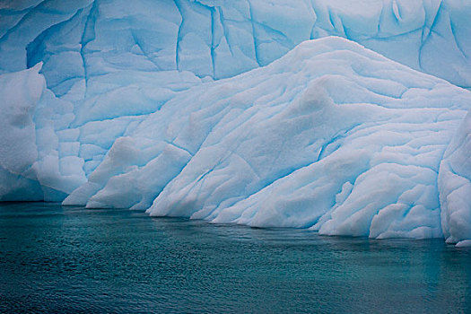 冰山,特写,雷麦瑞海峡,南极