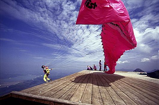 滑翔伞运动者,德国