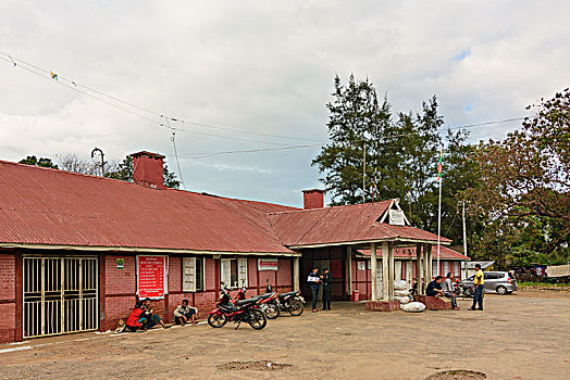 火车站,曼德勒,区域,缅甸