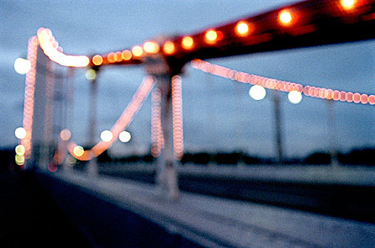 彩灯,桥