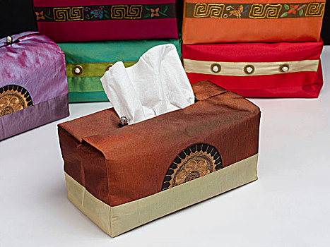 中国,纸巾,盒子