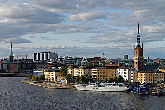 风景,格姆拉斯坦,老城,斯德哥尔摩,瑞典,欧洲