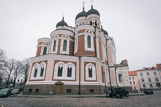 爱沙尼亚首都塔林圣尼古拉教堂
