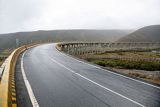 高速公路上