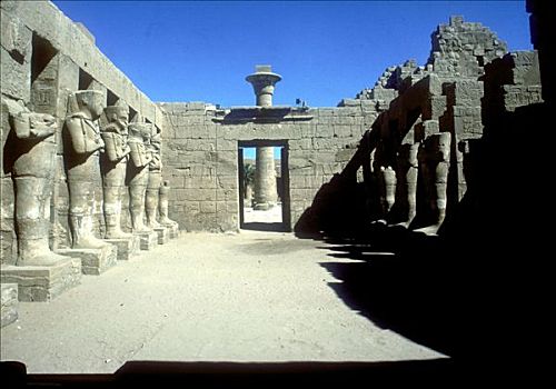 宫殿,雕塑,阿蒙神庙,卡尔纳克神庙,埃及,12世纪,世纪,艺术家,未知