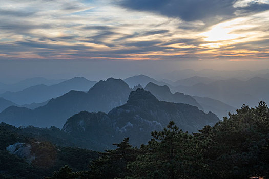 安徽黄山自然风景区