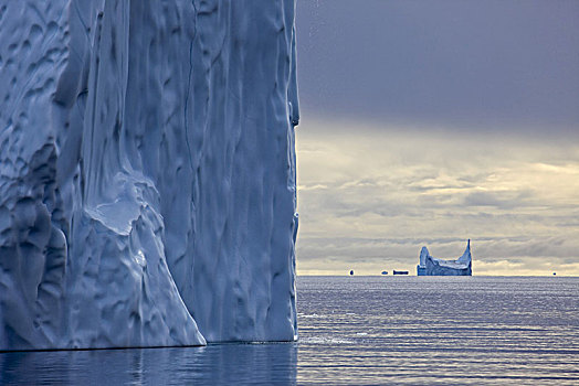 格陵兰,东方,冰山