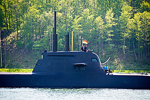 潜水艇,基尔,运河,德国
