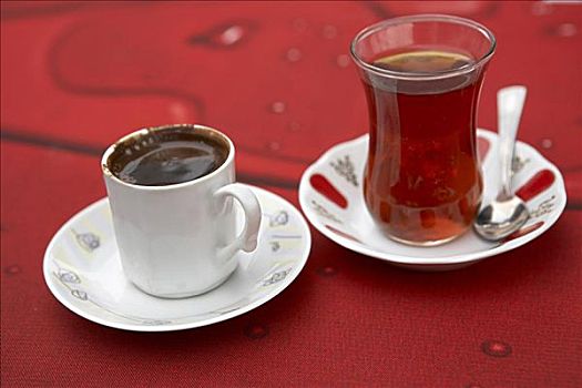 土耳其,茶,咖啡,伊斯坦布尔