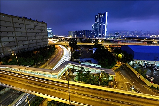 现代,城市,夜晚