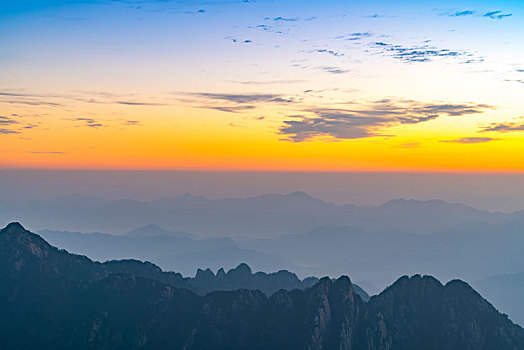 安徽黄山风光