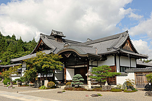 庙宇,靠近,京都,日本,亚洲