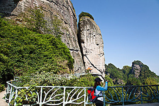 湖南新宁县,中国丹霞,崀山,天一巷