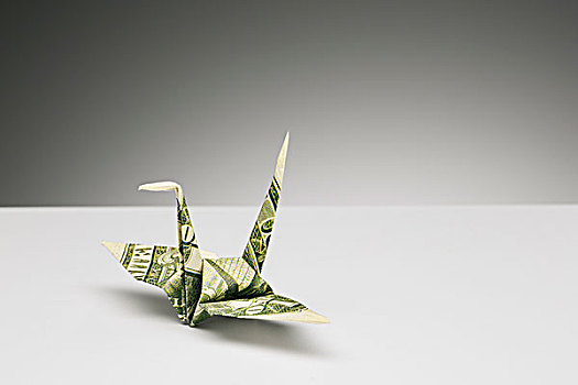折纸,纸鹤,美元,台案