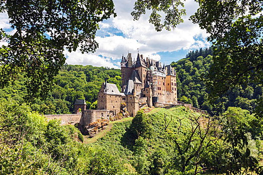 中世纪,城堡,德国
