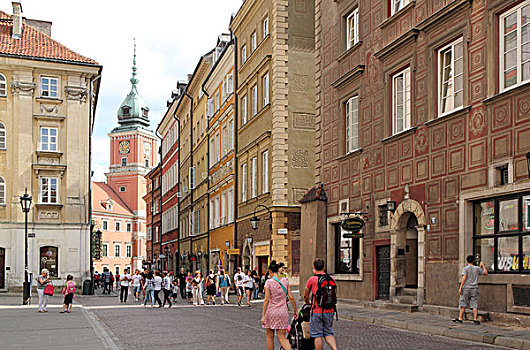 老城,华沙,波兰