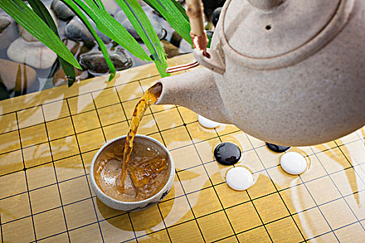 围棋,茶杯