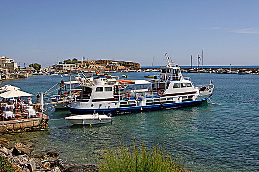 港口,克里特岛,希腊,欧洲