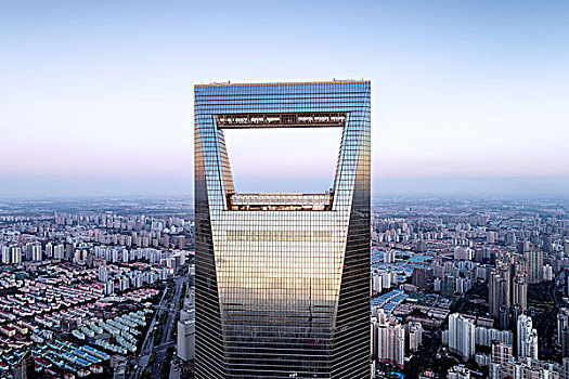 上海环球金融中心特写