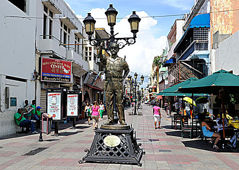 购物街,多米尼加共和国,加勒比海