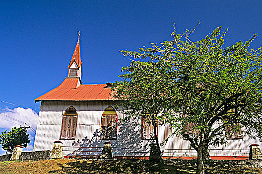 多米尼加共和国,圣芭芭拉,萨玛纳,小教堂