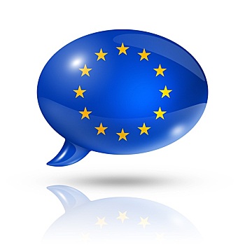 欧盟盟旗,对话气泡框