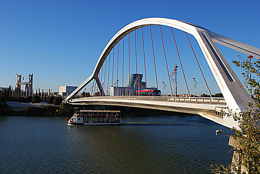 桥,塞维利亚,西班牙