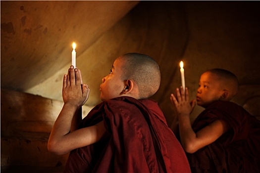 佛教,新信徒,祈祷