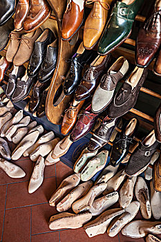 鞋,店,佛罗伦萨,托斯卡纳,意大利