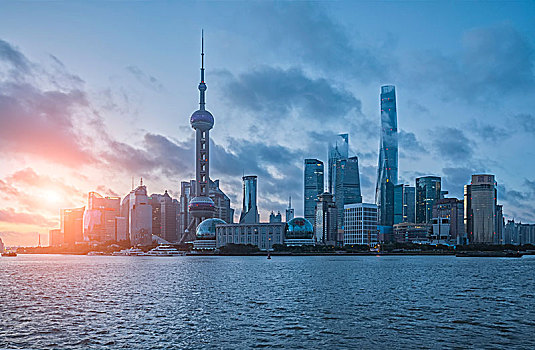 上海东方明珠,陆家嘴,外滩日出,东方明珠,浦东,中心大厦,环球金融中心