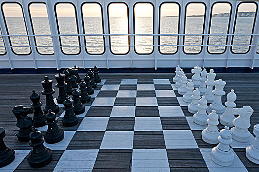 下棋,甲板
